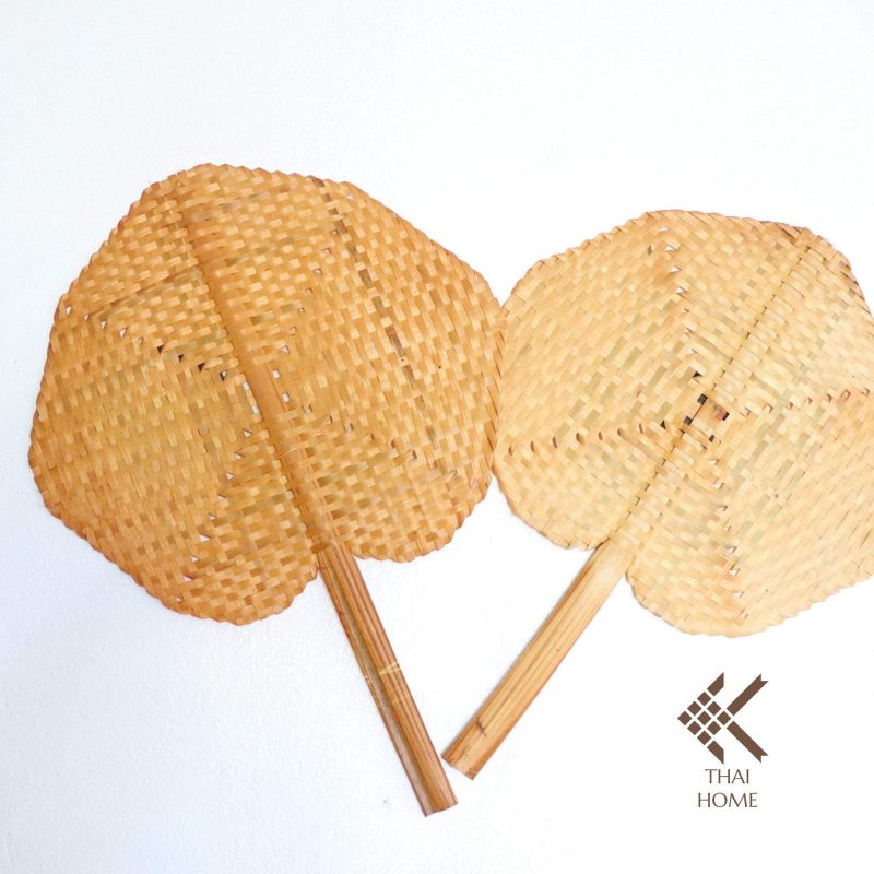 wall decor pattha set of 2 bamboo woven fan wall decor thaihome 19557309808794