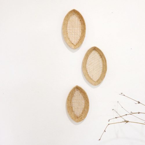 wall decor pu nat rattan wall decor 31398582517957