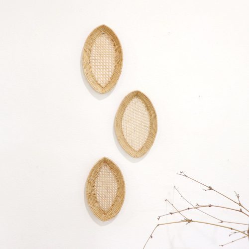 wall decor pu nat rattan wall decor 31398582583493