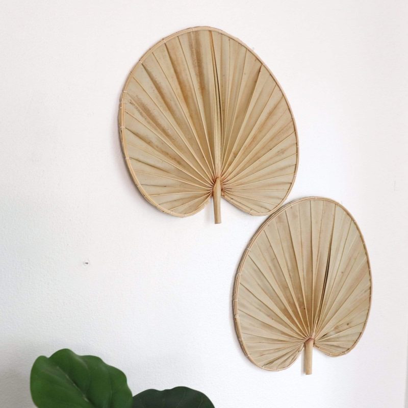 wall decor sangthong palm leaf wall art 28340070547653