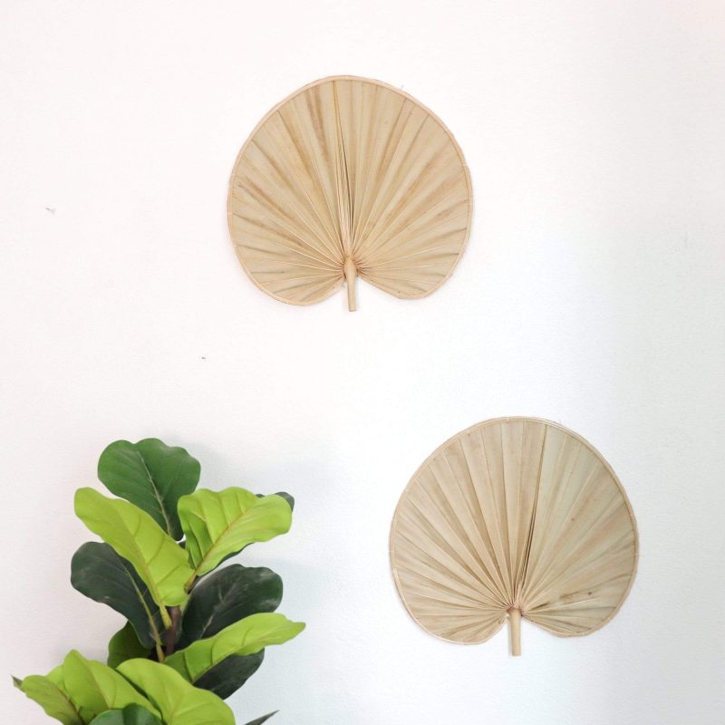 wall decor sangthong palm leaf wall art 28340070580421