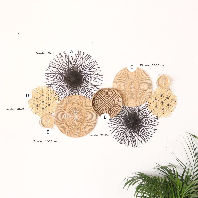 wall decor wall hanging decor set of 9 33352508833989